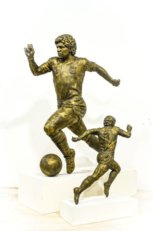 Escultura Maradona 1986